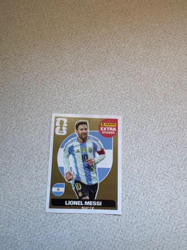 figurinha messi gold copa 2026