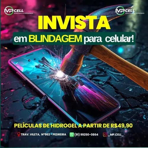 Películas de Hidrogel para todos os Celulares