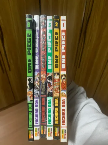 Manga one pice do 1 ao 6