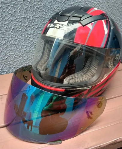 CAPACETE TEXX BRAVO 58 ÓTIMO ESTADO