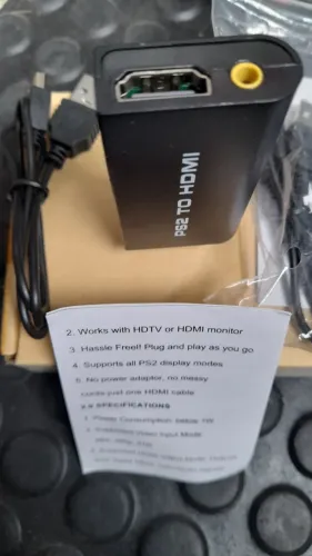 ps2 to hdmi ( adaptador)