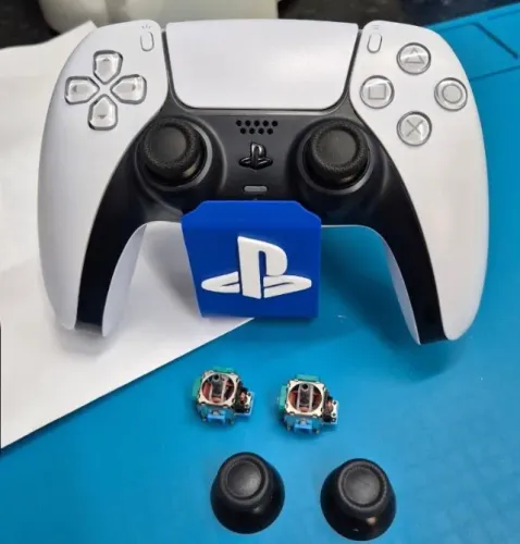 Controle de PS5 puxando? Troque os 2 analógicos por Hall Effect TMR | Garantia Vitalícia