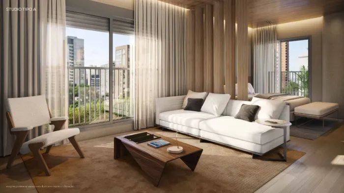 Studio para venda em Cerqueira César com 1 quarto, sendo 1 suíte, 39m²