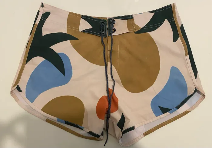 Short Tactel Estampa Orgânica (Studio Orla) 