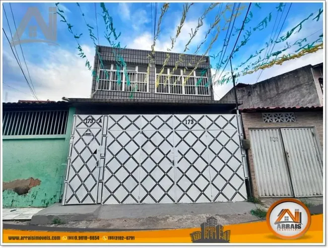 Casa com 6 dormitórios à venda, 100 m² - Parreão - Fortaleza/CE