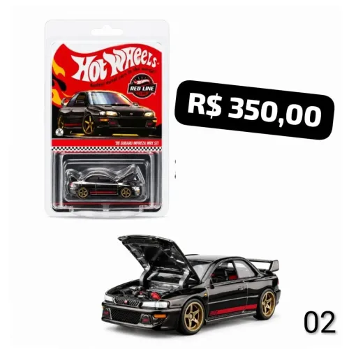 Hotwheels '98 Subaru Impreza WRX STI (RLC)