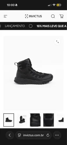 VENDO BOTA INVICTUS ARION 2.0 6?