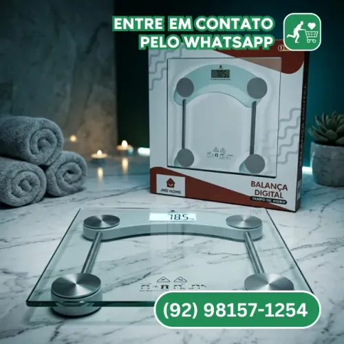 Balanca Corporal Digital Banheiro Peso Academia