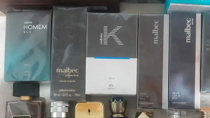 Perfumes natura e boticário