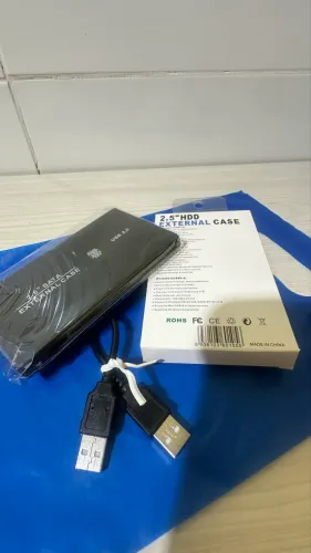 Hd externo 1 tera na caixa