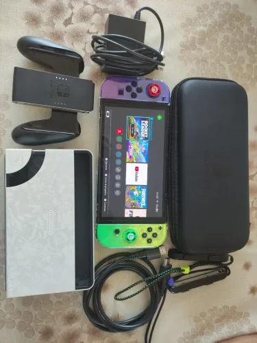 Nintendo switch oled Splatoon 3 - aceito cartão e analiso trocas