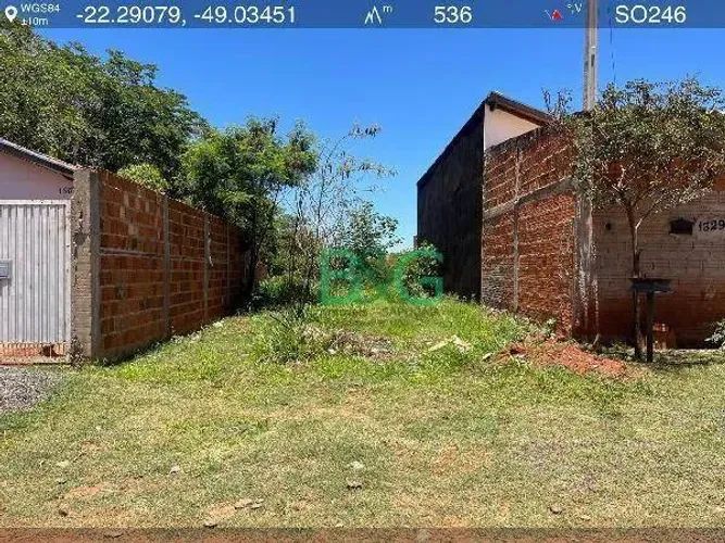 Terreno à venda, 252 m² por R$ 59.714,02 - Chácara São João - Bauru/SP
