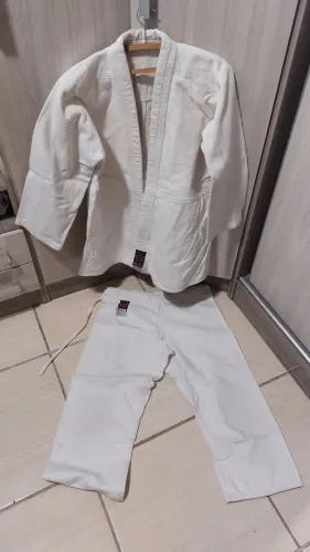 Kimono Judô traçado leve,Meikio tamanho 2