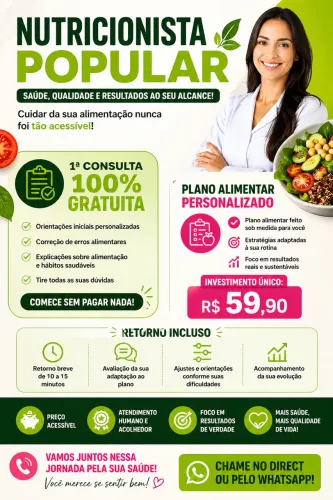 Nutricionista (GRÁTIS)*