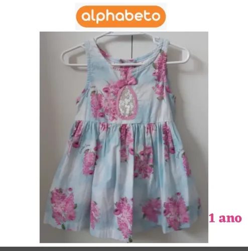ALPHABETO vestido - 1 ano