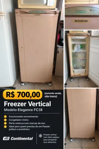 Freezer vertical Continental