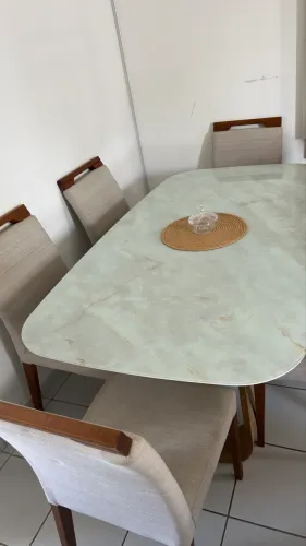 Mesa de jantar 6 lugares 