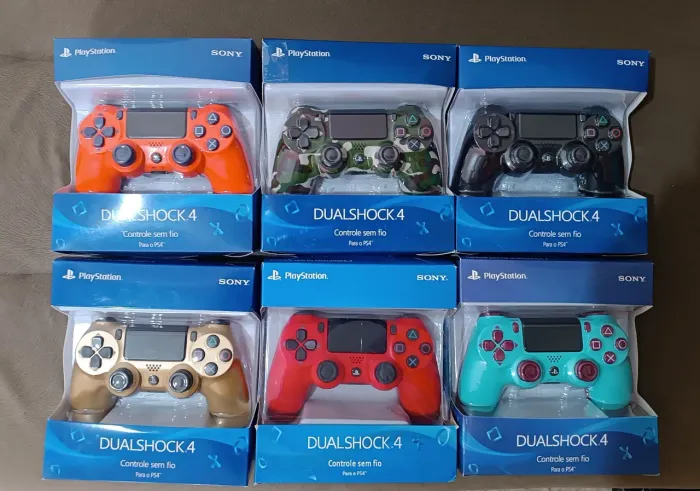Controles PS4 - Playstation 4 - Sem Fio
