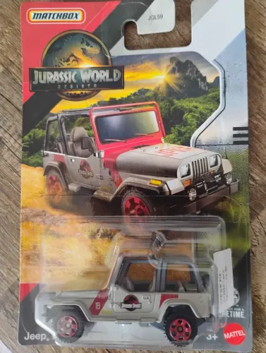 Matchbox Jeep Jurassic Park