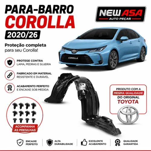 PARA BARRO - ASA DE URUBU + PAPO COROLLA 20/26 ( INSTALAÇÃO RÁPIDA) COD:34