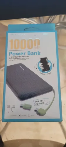 Carregador portátil Power Bank 10.000 mAh