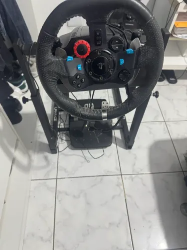 Volante de PS4..G29 + suporte + headphone gamer
