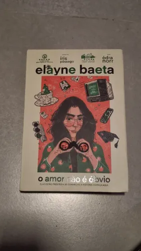 Livro o amor não é óbvio- Elaine Baeta