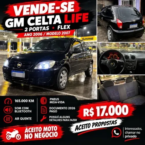 Chevrolet Celta Life/ LS 1.0 MPFI 8V Flexpower 3P 2007