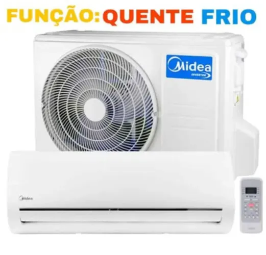 Ar Condicionado Midea Inverter 12.000 BTUs Quente e Frio