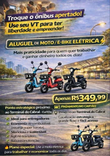 LOCAÇÃO -BIKE ELÉTRICA