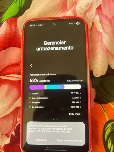 um Samsung S23 FE 256 GB usado