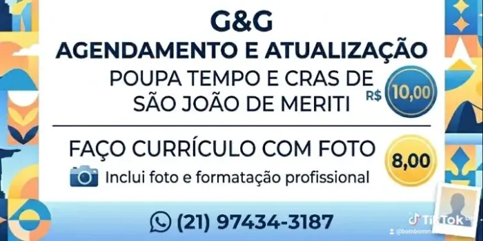 Currículo com foto 