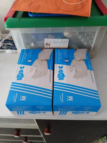 Luva de látex