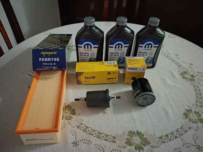 ? KIT REVISÃO COMPLETA FIAT MOBI FIRE - PRONTO PARA INSTALAR