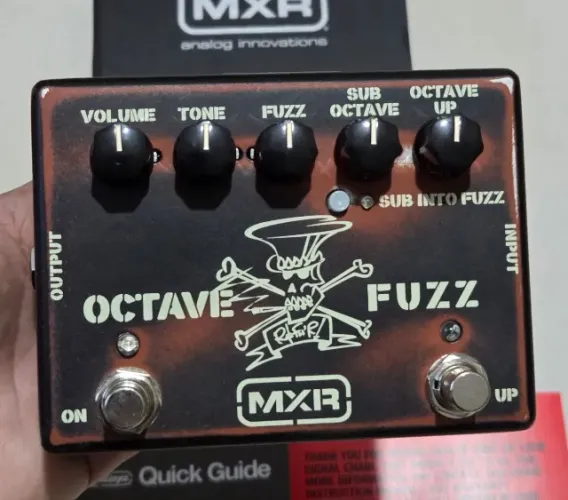 Pedal Guitarra Mxr Octave Fuzz Slash Sf01