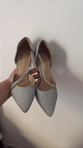 Scarpin Feminino Salto Alto Mundial Olivya tamanho 36