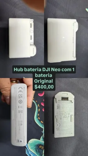 Hub bateria DJI neo com 1 bateria