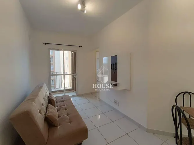 Apartamento com 2 dormitórios para alugar, 46 m² por R$ 2.126,74/mês - Clube Residencial O