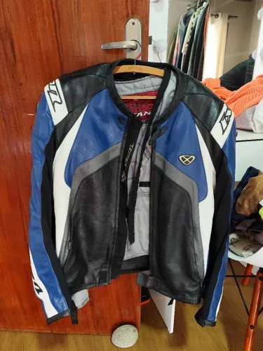 Jaqueta de couro moto IXON