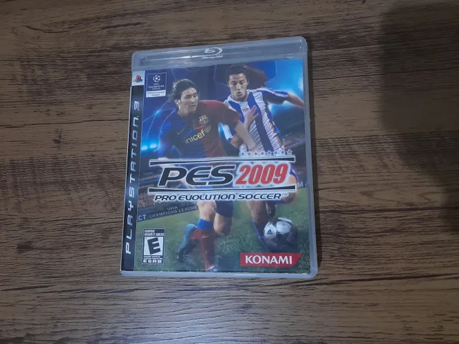 PES 2009 Pro Evolution Soccer PS3 Original + Champions League + Manual