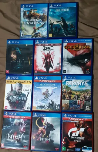 JOGOS DE PS4 ( A PARTIR DE 50$)