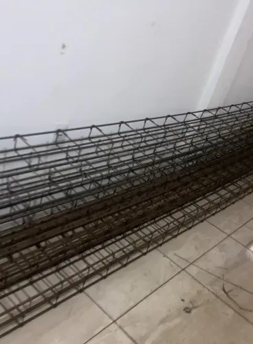 Colunas , ferro , Radier 