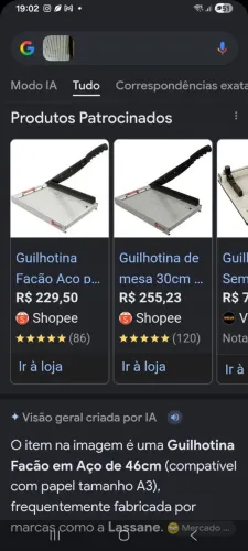 WhatsApp * Guilhotina facão de aço 
