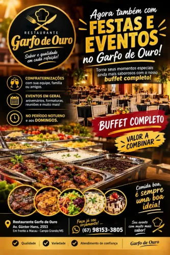Restaurante e churrascaria garfo de ouro