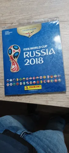 Album capa mole da copa de 2018 completo original