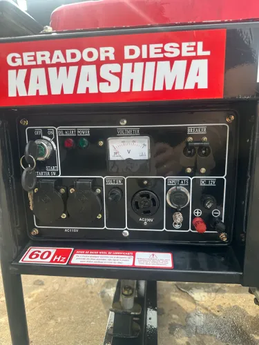 Gerador diesel KAWASHIMA DG 6000-E