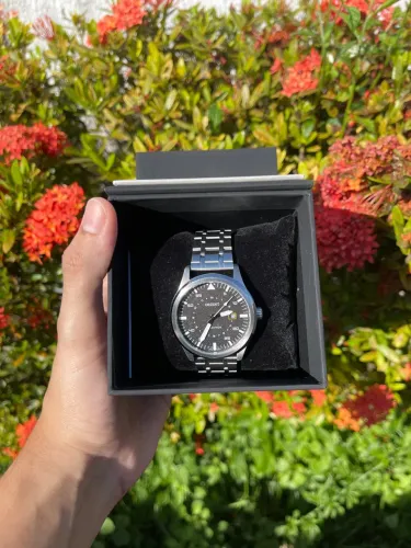 Relógio Orient Solartech - Em Estado de Novo - Full Set, Prata, Usado 9/10, Ref- Mbss1487
