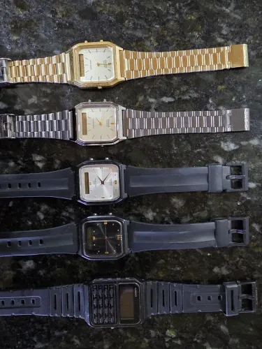 Vendo Coleção de Relógios Casio 