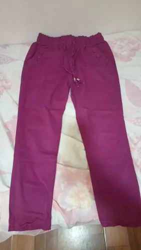 calça cor pitaya 36, nova