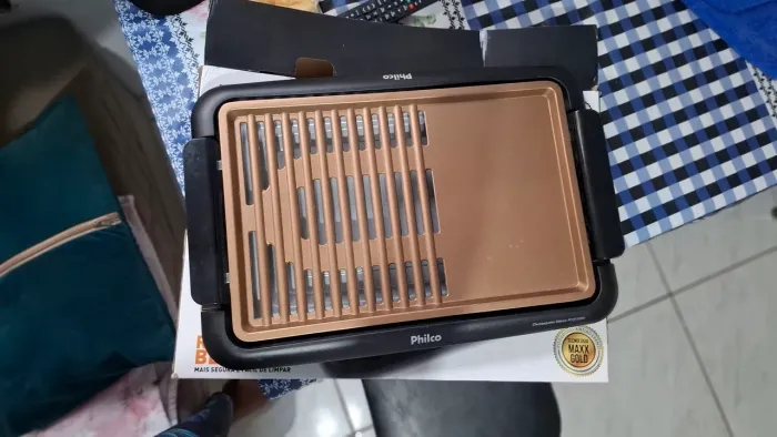 CHURRASQUEIRA ELÉTRICA PHILCO 1500W